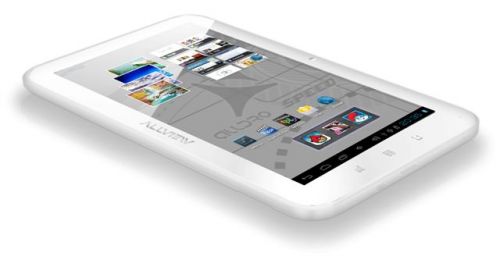 Tableta Allview AllDro Speed, acum şi pe alb, cu sistem de operare Android 4.0 ICS